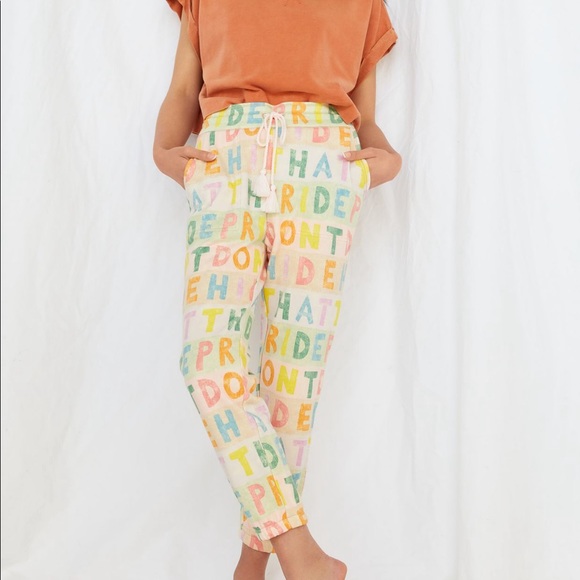 Anthro Luke John Matthew Arnold Pride Joggers - Picture 3 of 12